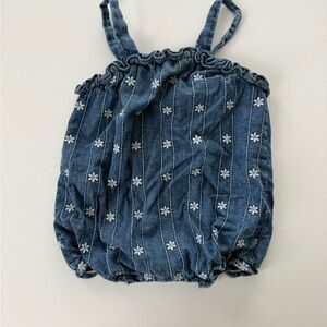 Janie and Jack Denim Romper